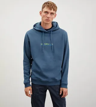 JAYAN Printed Long Sleeves Hoodie