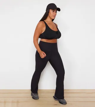High Waist Scuba Knitted Pants