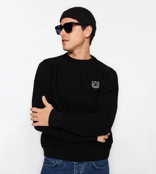 Embroidered Long Sleeves Sweater