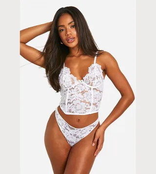 Lace Underwire Corset