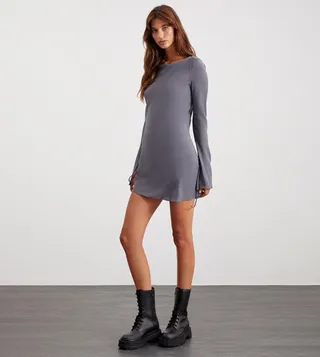 BRANDY Woven Mini Dress