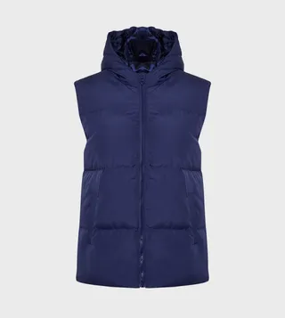 Zippered Hooded Gilet