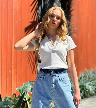 V-Neck Short Sleeves Casual Top