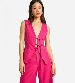 Tall Wrap Tie Waistcoat