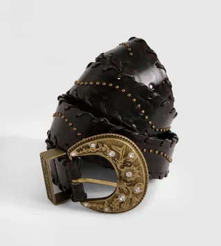 Whipstitch Western Belt