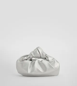 Metallic Knot Handle Grab Bag