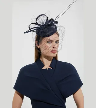 Feather Veil Detail Fascinator