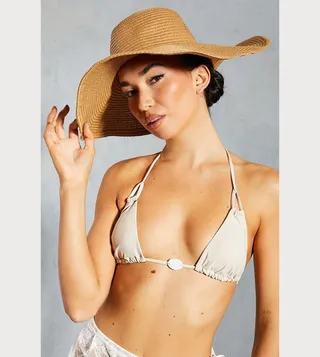 Oversized Straw Sun Hat