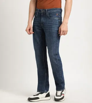 Mid-Rise Slim Fit Jeans