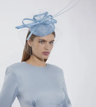 Feather Veil Detail Fascinator