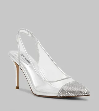 LEENA Embellished Slingback Pumps