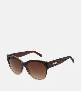 Textured Round Sunglass