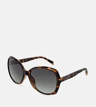 Patterned Oversized Sunglasses