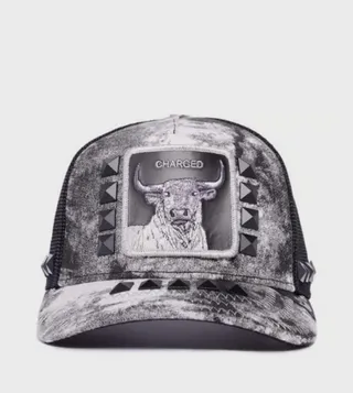 Fully Charged Metal Trucker Cap