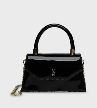 BATLEY Monogram Top Handle Bag with Sling