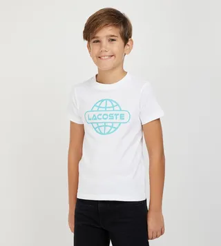Logo Printed Crew Neck T-Shirt