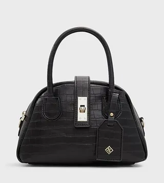 EPSILON Textured Satchel Bag