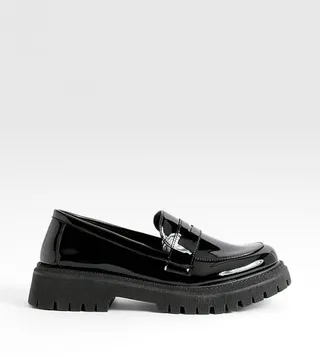 Chunky Patent Loafers