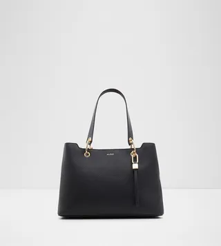 Coquette Textured Snap Button Closure Satchel Bag