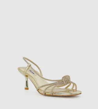 MAGNETIC Embellished Slingback Heel Sandals