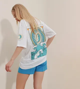 Printed Oversized T-Shirt