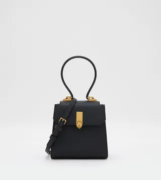 Flap Closure Mini Bag with Sling