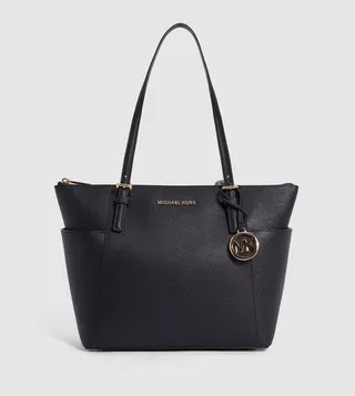 JET SET Textured Tote Bag