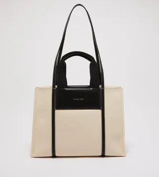 Shalia Large Double Handle Tote Bag
