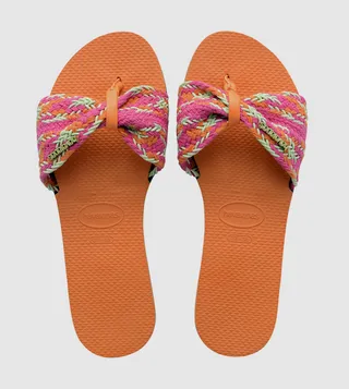 You St. Tropez Mesh Flip Flops