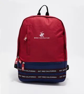 Logo Embroidered Backpack