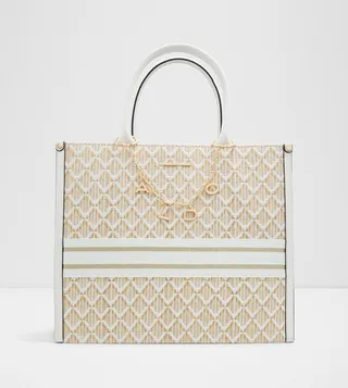 HAOACAN Logo Detail Tote Bag
