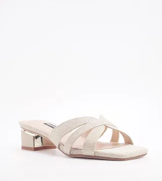 DAISA Strappy Heeled Sandals