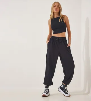 Wide Leg Casual Sweatpants