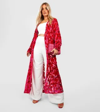 Devore Maxi Kimono