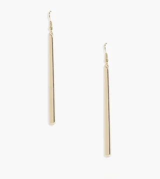 Simple Bar Drop Earrings