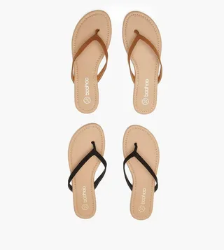 2 Pack Basic Flip Flops