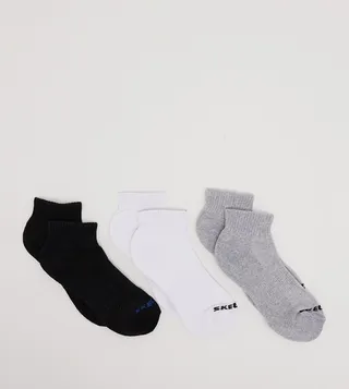 Pack of 3 Knitted Crew Socks