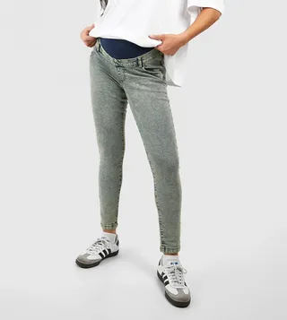 Over Bump Maternity Skinny Fit Jeans