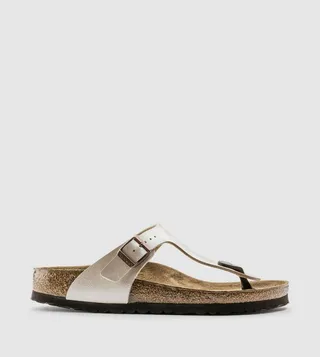Gizeh Buckle Strap T Bar Sandals