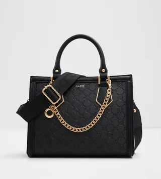 MONDIANE Logo Detail Satchel Bag