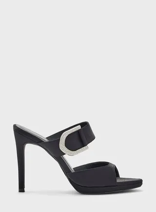 Double Strap High Heel Sandals