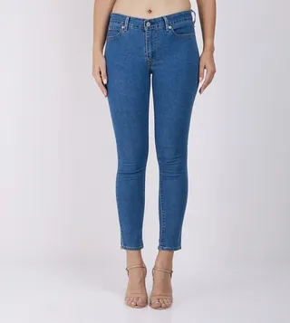 710 Washed Skinny Fit Jeans