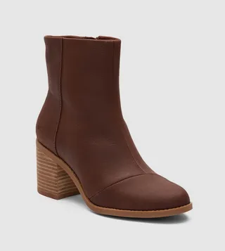 EVELYN Block Heel Ankle Boots
