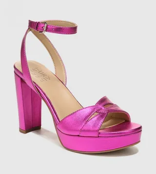 NEVENA Ankle Strap Platform Heel Sandals