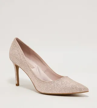 Emmy Glittered Stiletto Heel Pumps