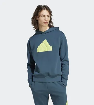 Logo Embossed Long Sleeves Hoodie