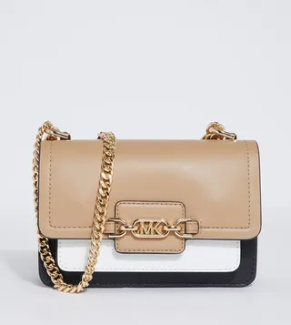 HEATHER Color Block Crossbody Bag