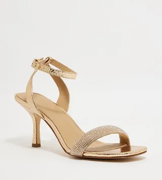 CARRIE Embellished Heeled Sandals