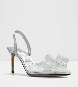 BERENDRA Bow Detail Slingback Pumps
