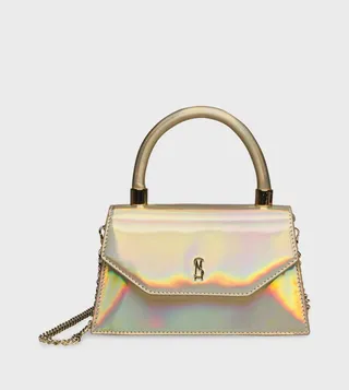 BATLEY Monogram Top Handle Bag with Sling